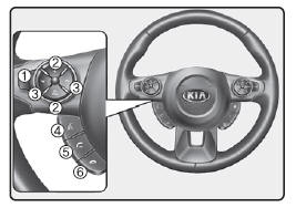 Faire un appel avec les commandes sur le volant