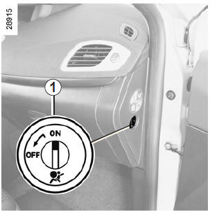 Activation airbag passager avant