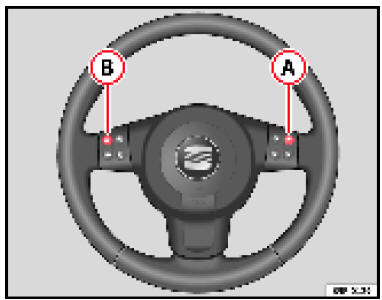 Commandes au volant version audio + téléphone